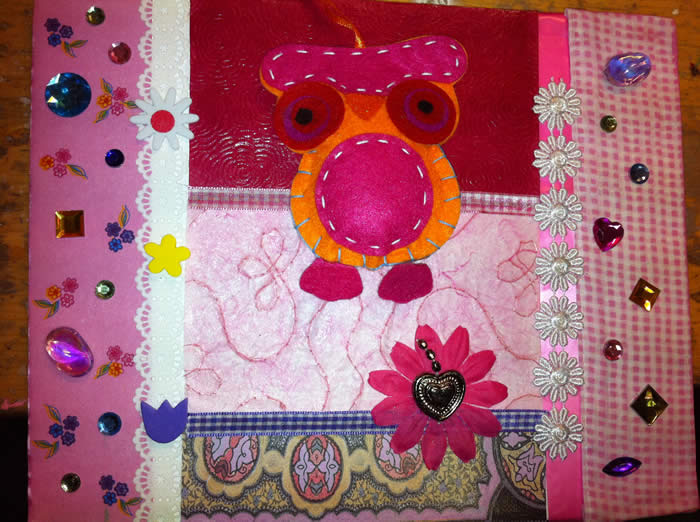 workshop decoupage, plakken met lijm bij expres-zo in utrecht