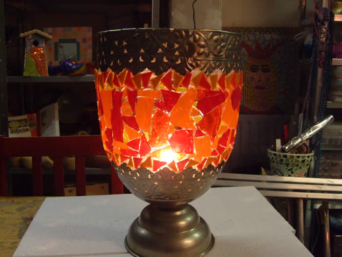 workshop glas mozaiek