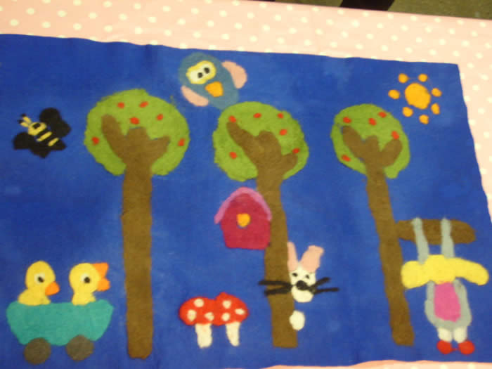 babyshower bij expres-zo wolvilt kleed